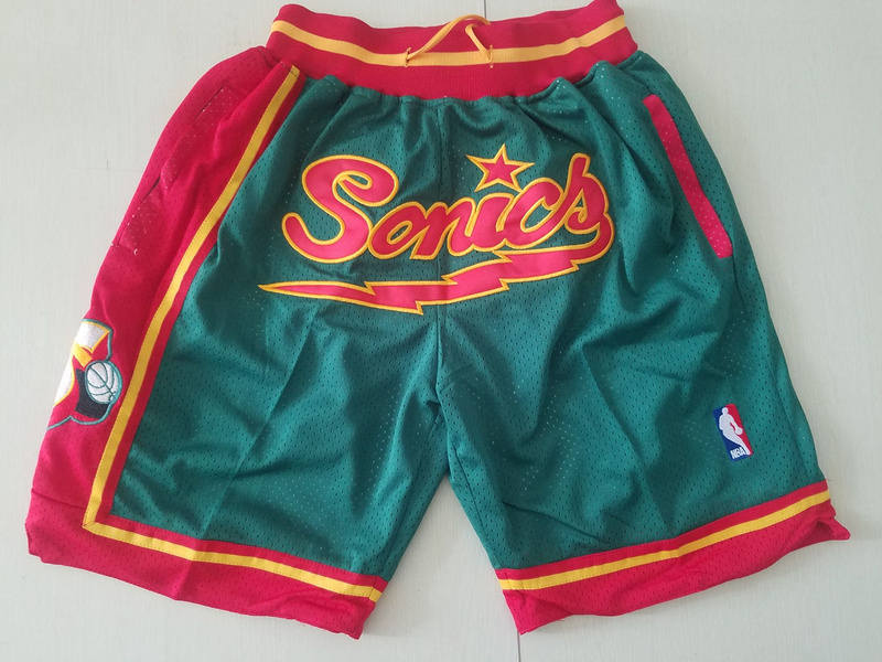 Men 2019 NBA Nike San Antonio Spurs green shorts